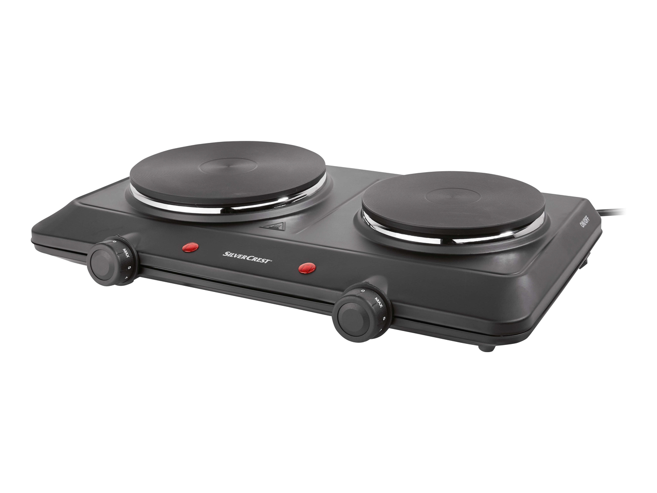 Plaque de cuisson double