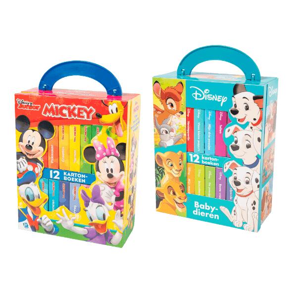 DISNEY(R) 				Kartonboekjes, 12 st.