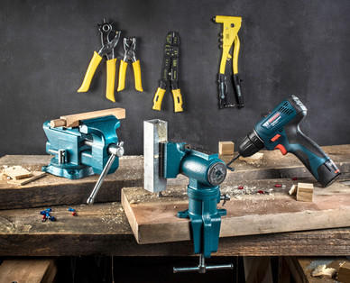 WORKZONE Schraubstock-Sortiment