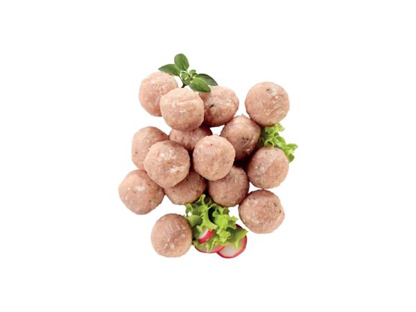 Turkey and Pork Meatballs