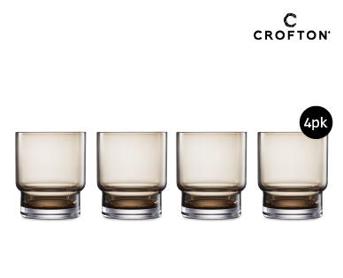 Tinted Glassware - Brown