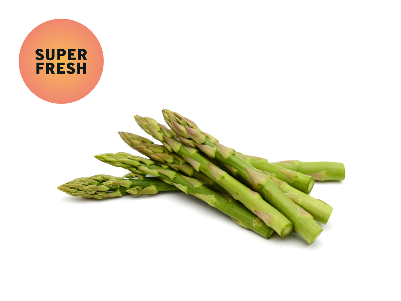Pointes d'asperges vertes