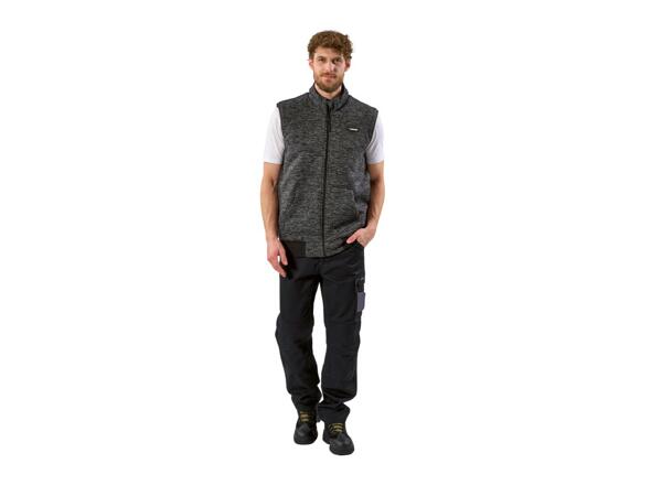 Men's Knitted Fleece Gilet