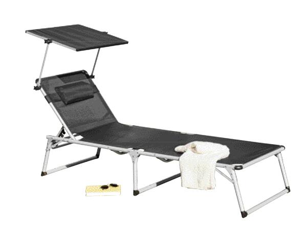 Aluminium Sunlounger