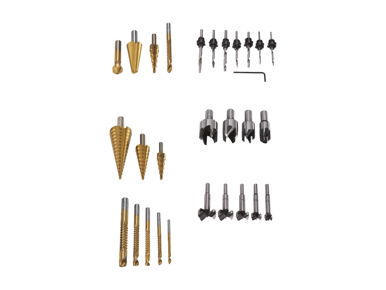 PARKSIDE(R) HSS Milling Drill Bits