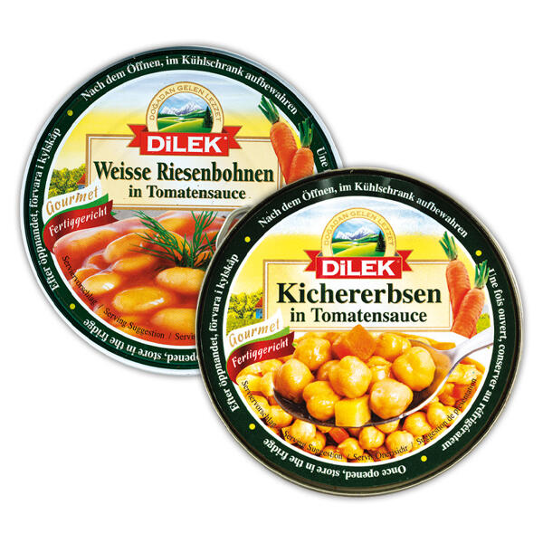 Weiße Riesenbohnen / Kichererbsen