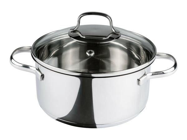 Ernesto 20cm Stainless Steel Stock Pot