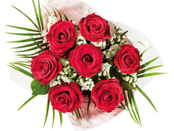 Roter Rosenstrauß Exklusiv