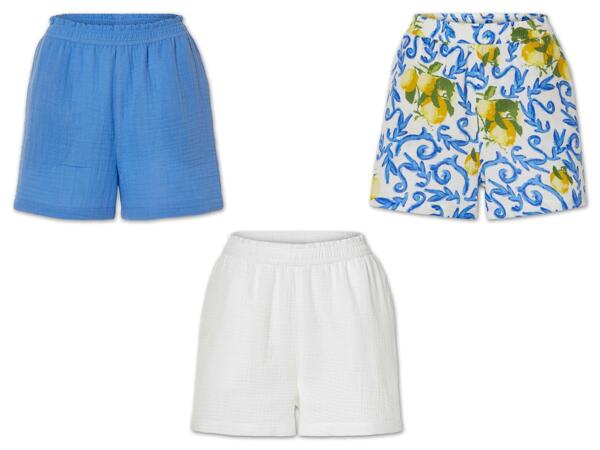 Damen Musselin Shorts