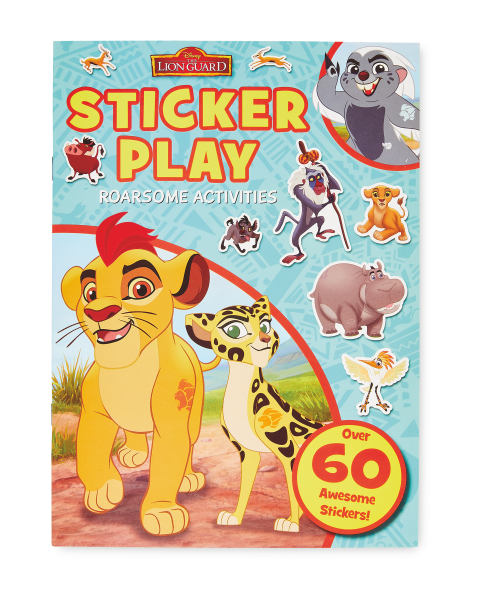 Disney Jr. Lion Sticker Book