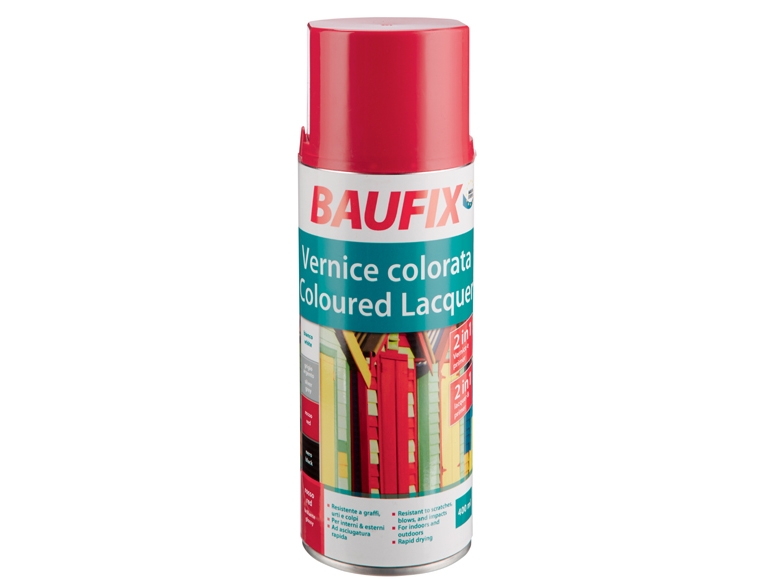 Coloured Lacquer or Clear Lacquer Spray, 400ml