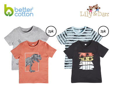 Children's Dress or Tee 2pk