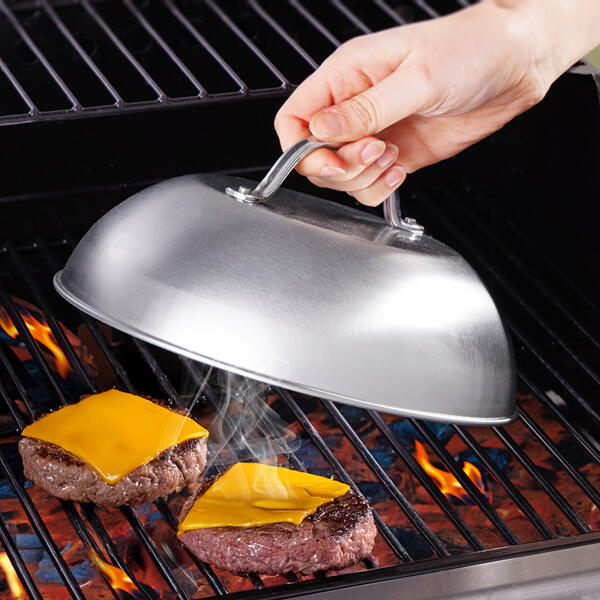 Edelstahl-Grillhaube