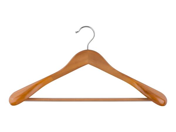Livarno Home Wooden Suit Hangers - 2 Pack