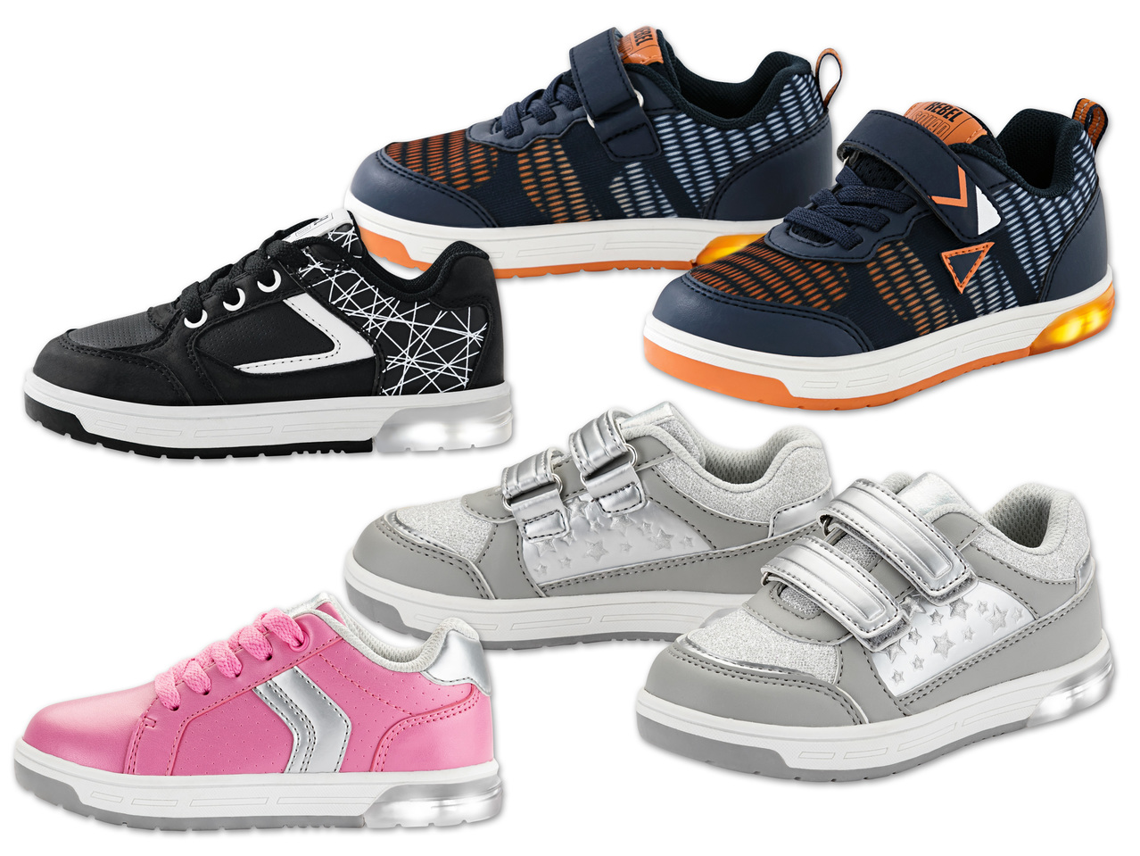 LUPILU(R) Kleinkinder Blinkschuhe