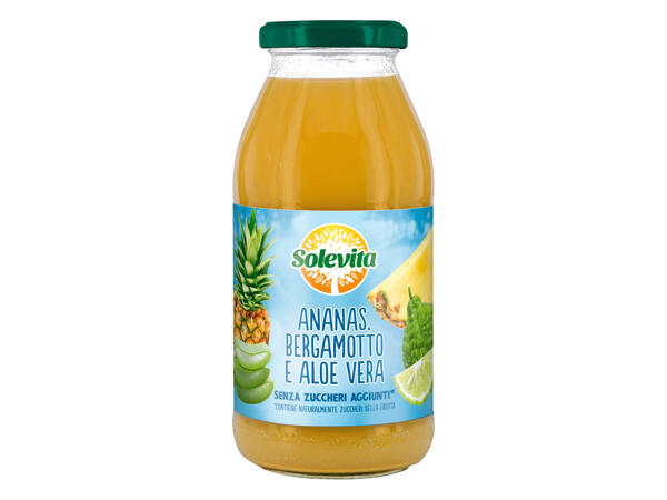 Pineapple, Bergamot and Aloe Vera Lemon Juice