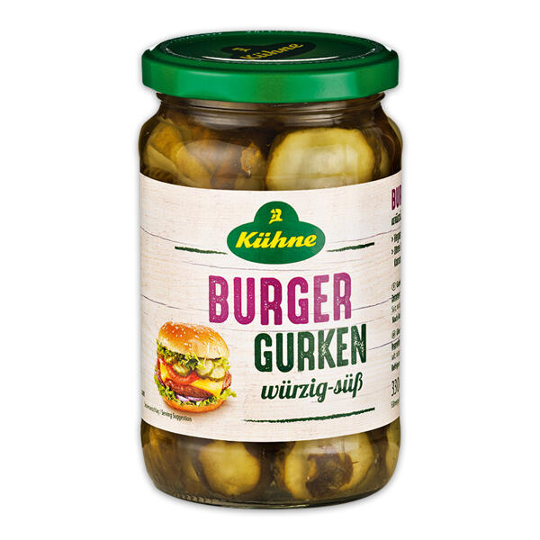 Burger-/ Salat-/ Sandwich Gurken