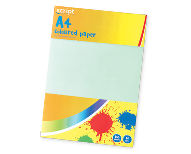 A4 Colour Paper Pack