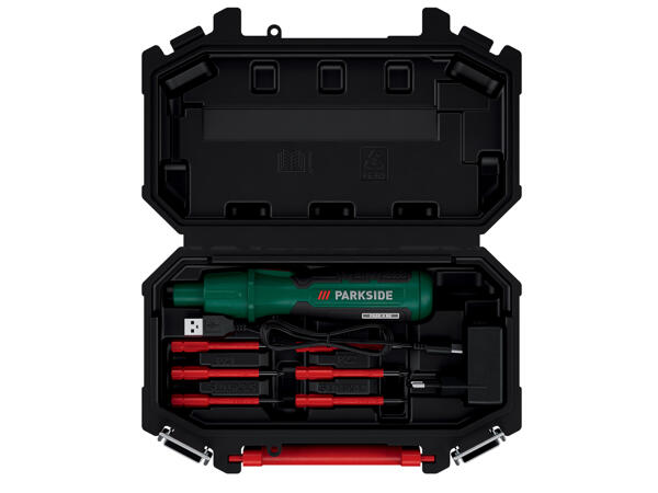 Rechargeable screwdriver with torque selector