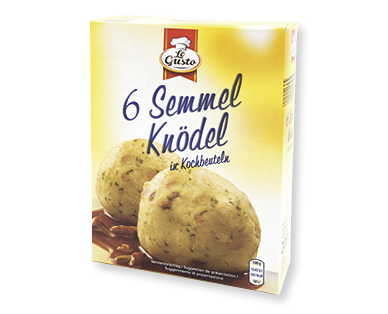 "Semmelknödel" dans un sachet de cuisson LE GUSTO