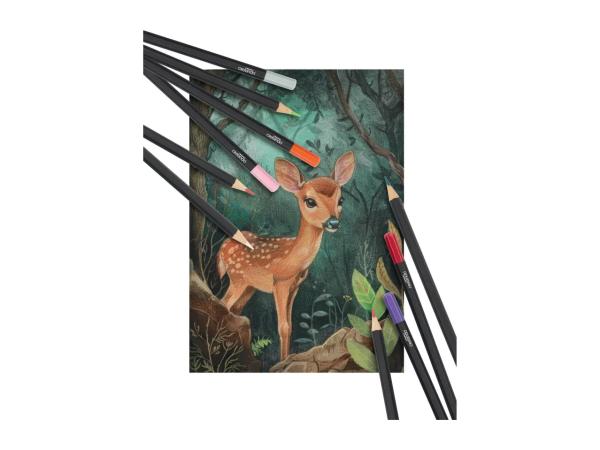 Crelando Colouring Pencils - 48 Piece Set