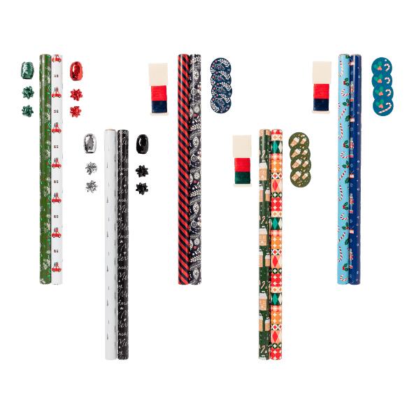 HOME CREATION(R) 				Lot de papiers cadeau