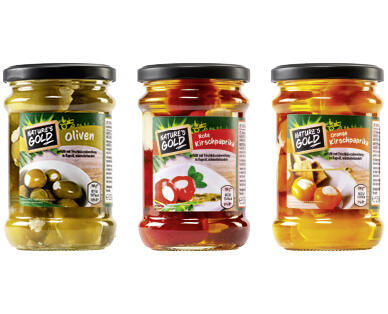 NATURE'S GOLD 
 ANTIPASTI MIT FRISCHKÄSE
