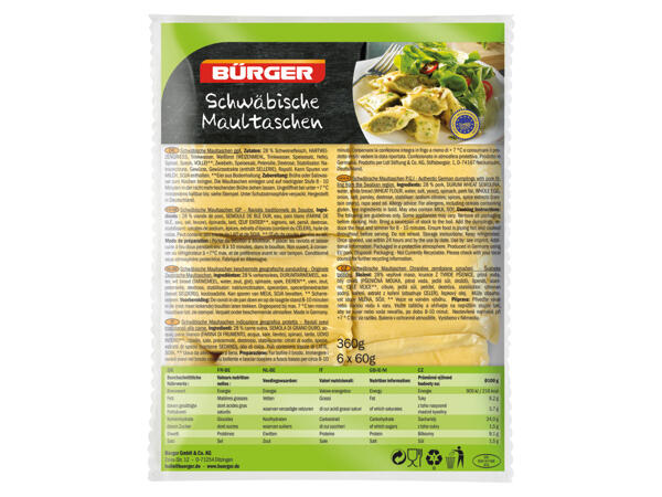 Bürger Schwäbische Maultaschen