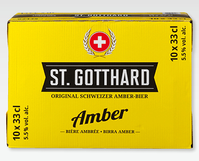 Birra ambrata svizzera ST. GOTTHARD