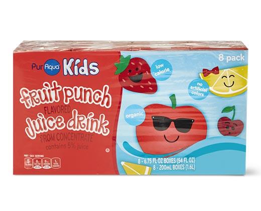 PurAqua 
 Flavored Water Juice Boxes Assorted Varieties