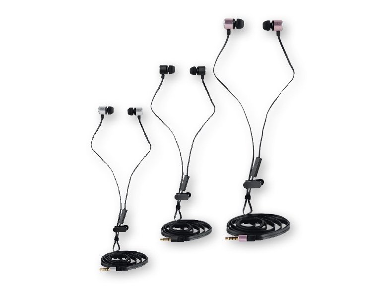 SILVERCREST(R) Earphones with Built in Microphone