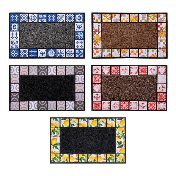 HOME CREATION(R) 				Fußmatte mit dekorativen Fliesen