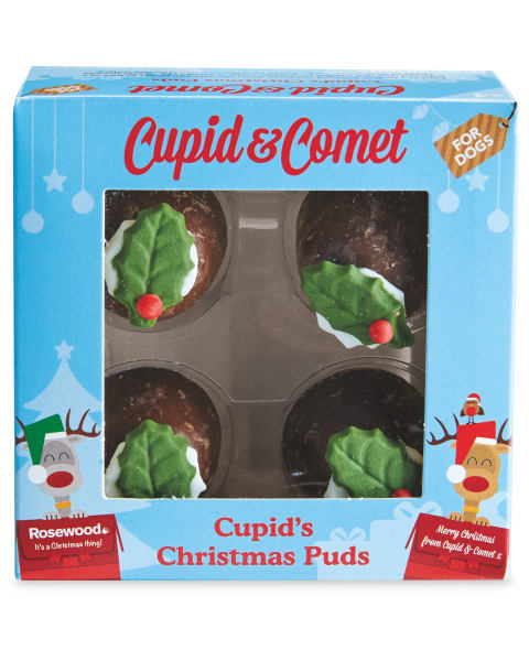 Christmas Pudding For Dogs 4 Pack