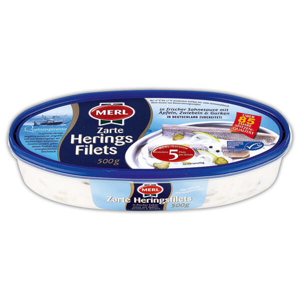 Zarte Heringsfilets