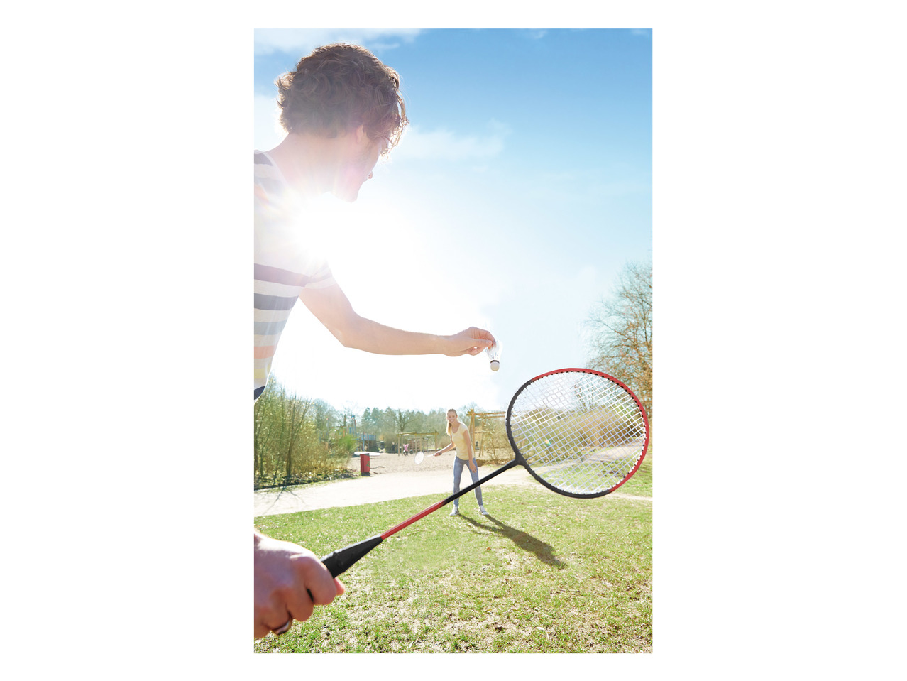 Crivit Badminton Racquet Set1
