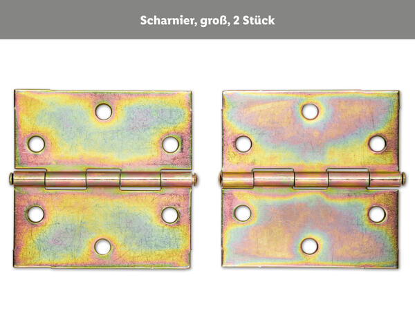 Scharniere-/​Riegel-/​Bänder-Sortiment