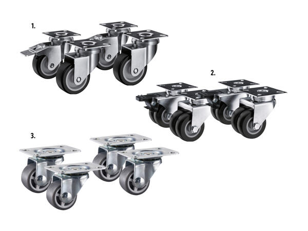 Roues, lot de 4