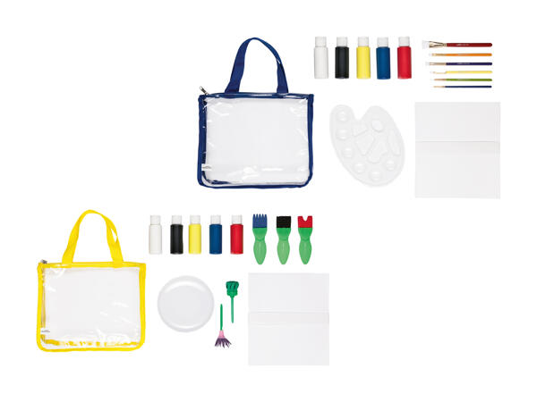 Set pour peinture acrylique, 23 pièces