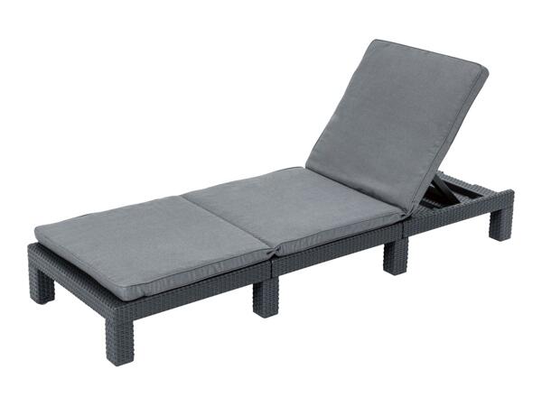 Livarno Home Wicker Sun Lounger