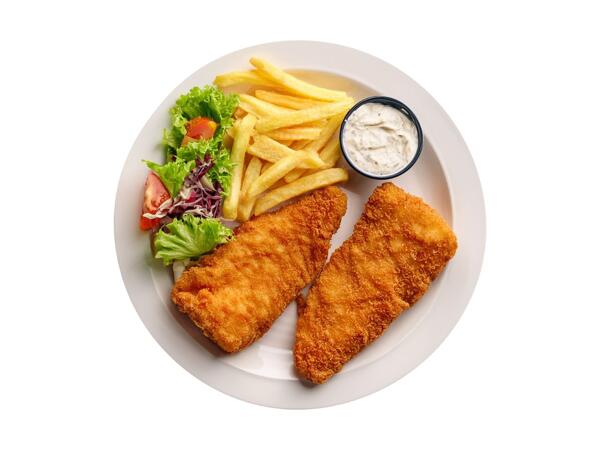 2 Breaded Haddock Fillets