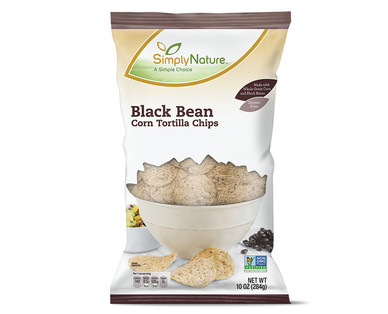 SimplyNature Black Bean Tortilla Chips