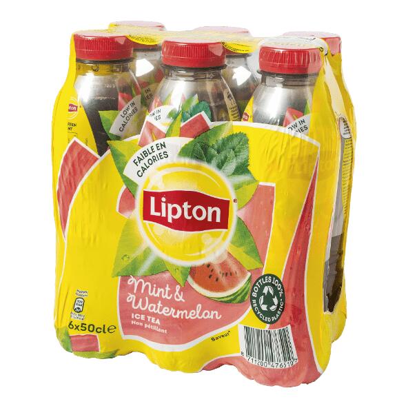 LIPTON(R) 				Ice Tea pastèque/menthe, 6 pcs