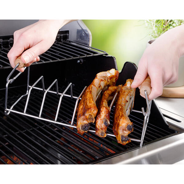 Spareribs- und Bratenhalter