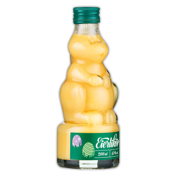 Eierlikör in Hasenform