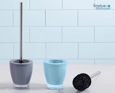 ACRYLIC TOILET BRUSH HOLDER