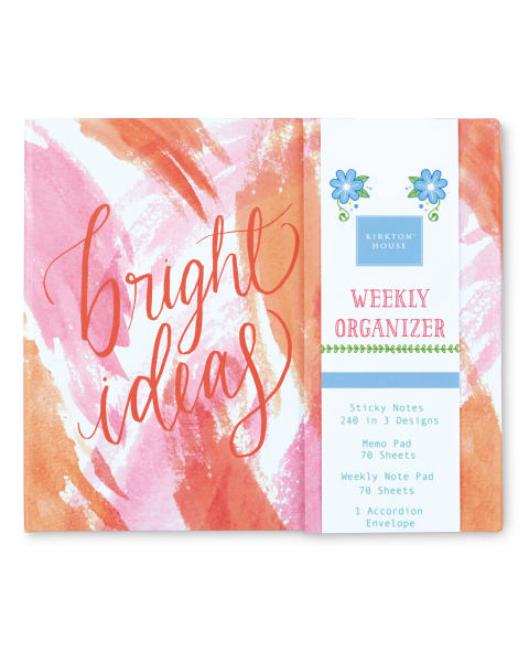 'Bright Ideas' Weekly Organiser
