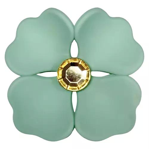 Fitness Hair Accessories - Flower Shaped Claw Clip, Aqua