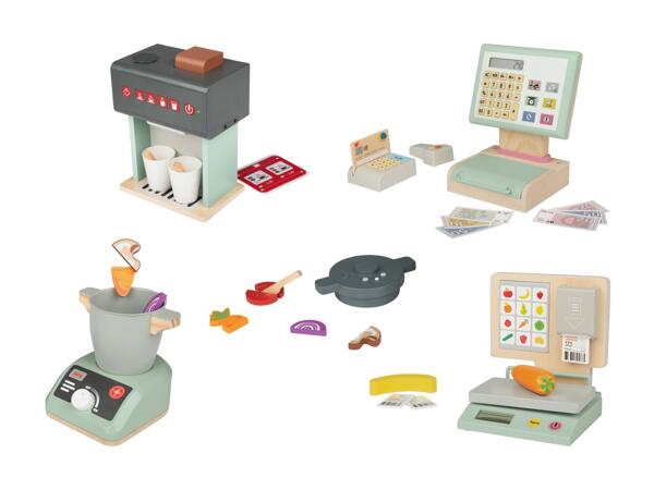 Accessoires de cuisine/​de magasin en bois