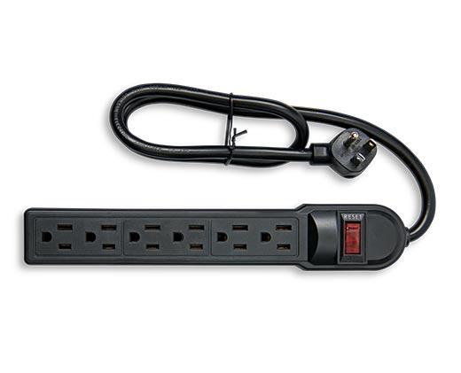 Bauhn 6-Outlet Strip or Wall Tap