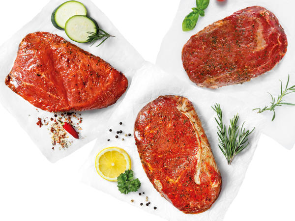 EIN GUTES STÜCK HEIMAT Österreichisches Bio-Rib-Eye-, Rump- oder Hüftsteak